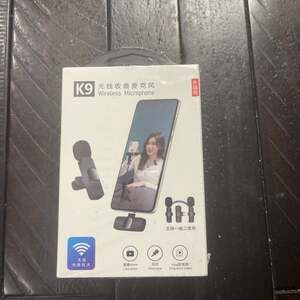 K9 wireless microphone with clear sound .